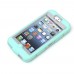 iPhone 5c - 3 Piece Hard Plastic Silicone Hybrid Drop Shock Proof Protective Phone Cover Case - Pink Black